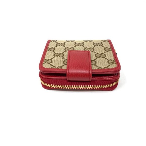 Gucci GG Canvas Compact French Wallet - Picture 3 of 6